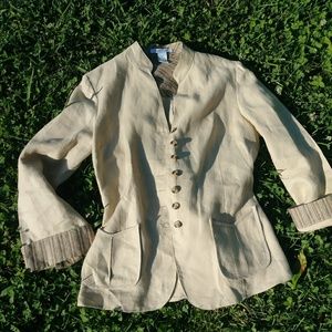 Paraphrase 100% linen jacket